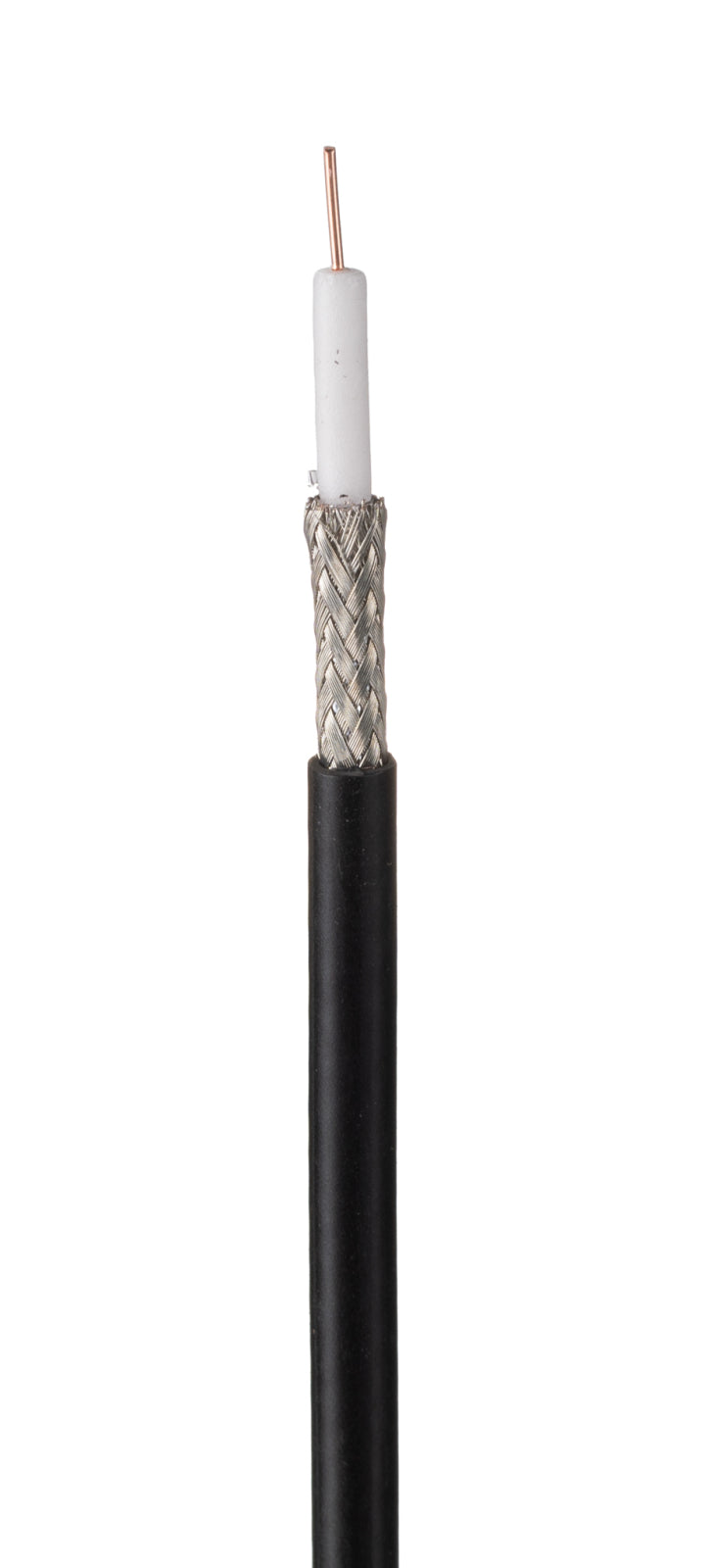 TieDex UK 1 Core, 6.9 mm OD, 100 m, Black