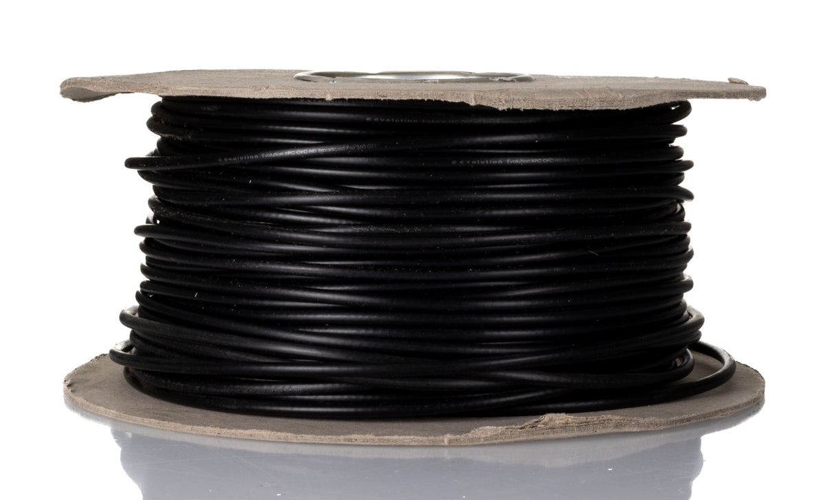 TieDex UK 1 Core Screened, 4.5 mm OD, 100 m, Black