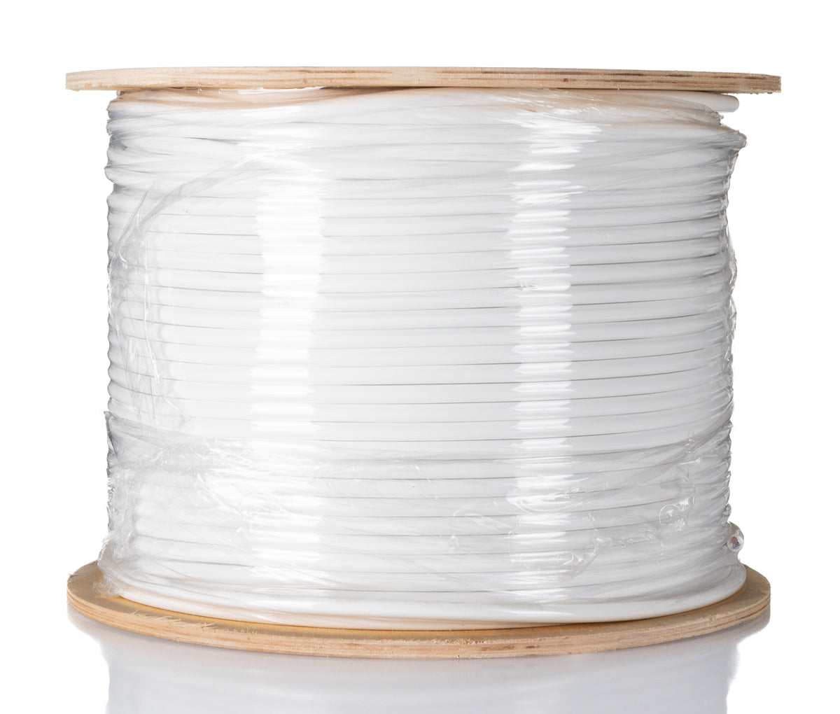 TieDex UK 2 Core, 1.5 mm² CSA, 7.3 mm OD, 100 m, White