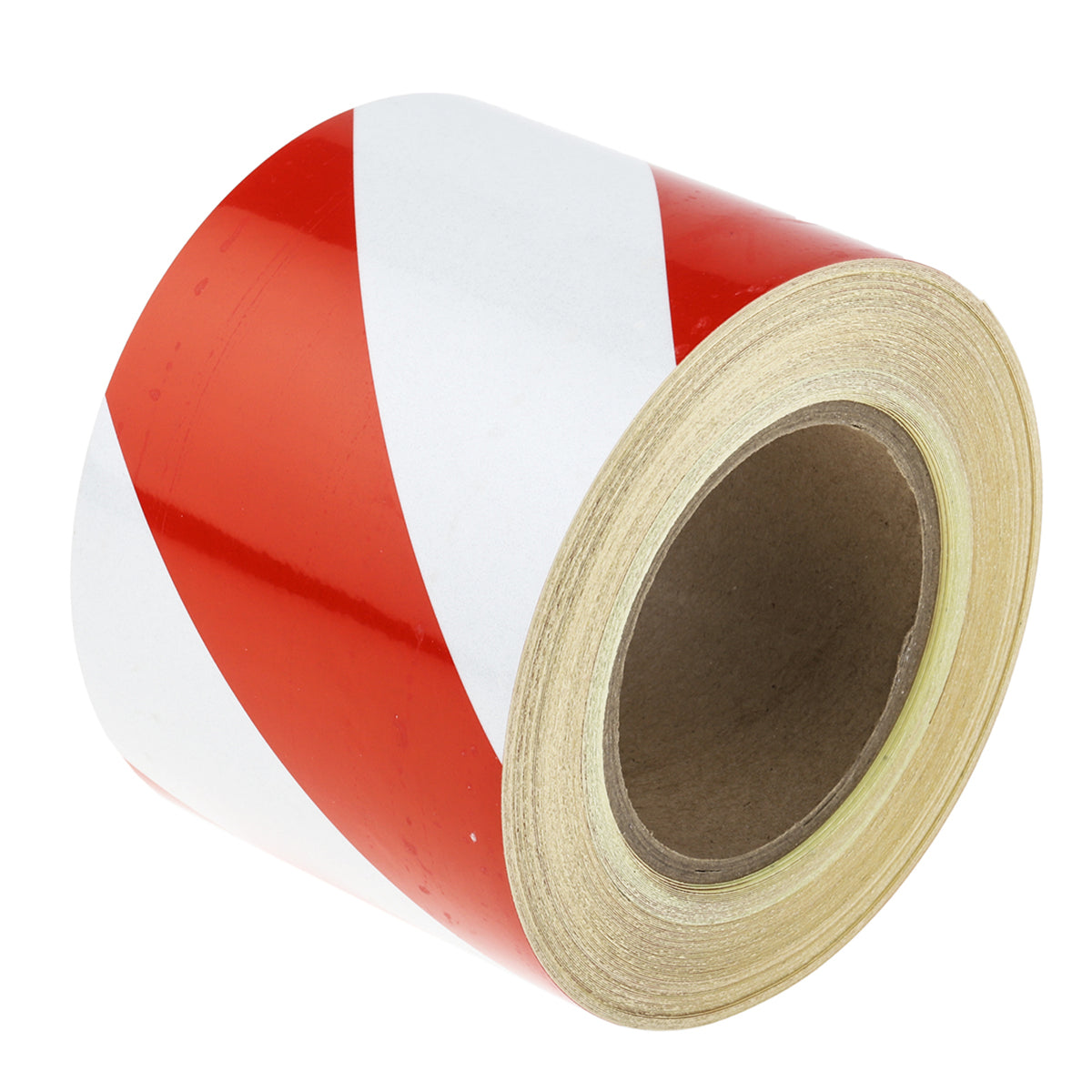 TieDex UK Red, White Reflective Tape 100mm x 25 m