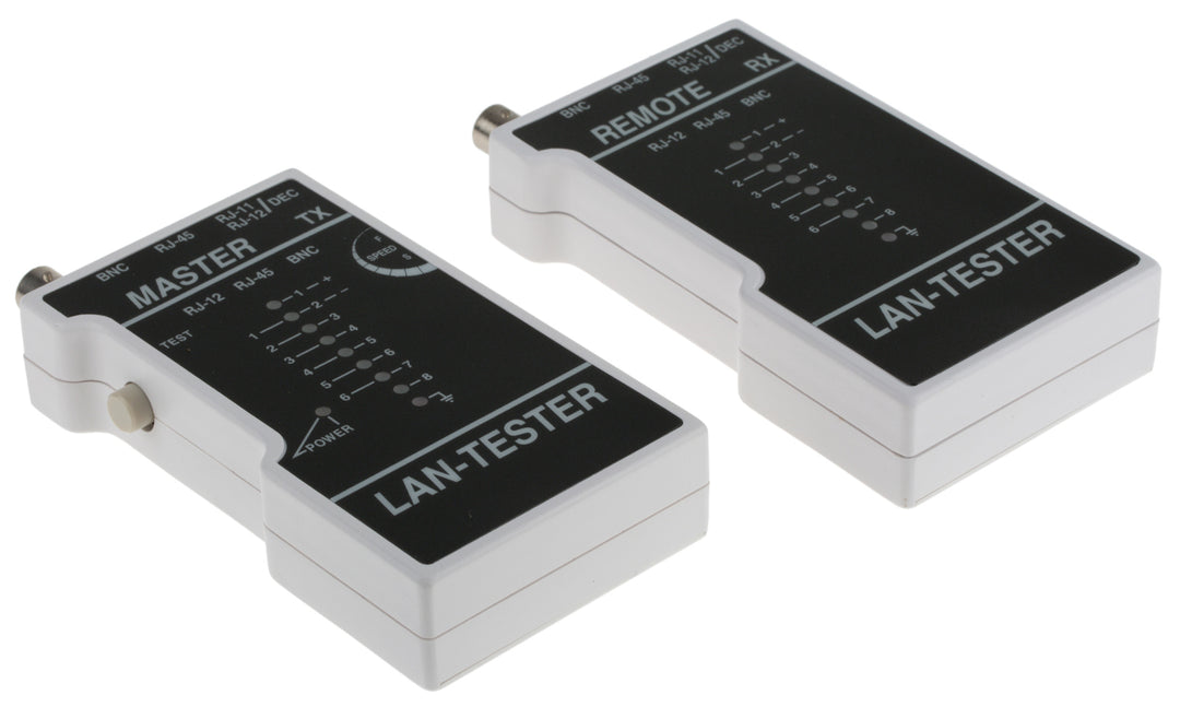 TieDex UK Cable Tester UTP, Coaxial, STP