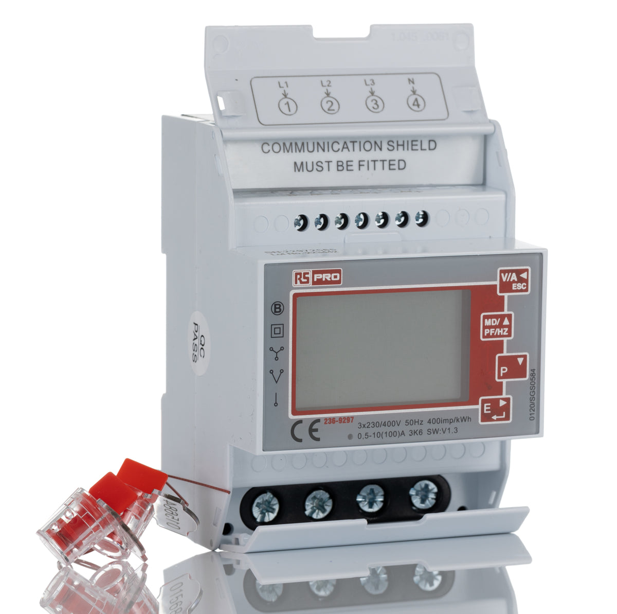 TieDex UK 3 Phase, Type Energy Meter LCD Backlight Energy Meter
