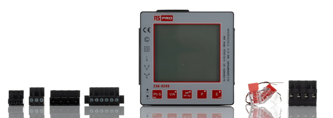 TieDex UK 3 Phase, Type Energy Meter LCD Backlight Energy Meter