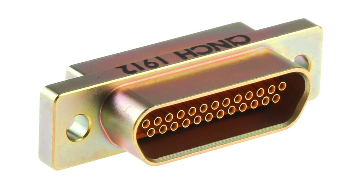 TieDex UK 25 Way Straight Panel Mount D-Sub Connector Female
