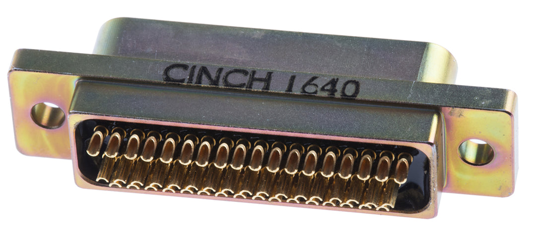 TieDex UK 51 Way Straight Panel Mount D-Sub Connector Female