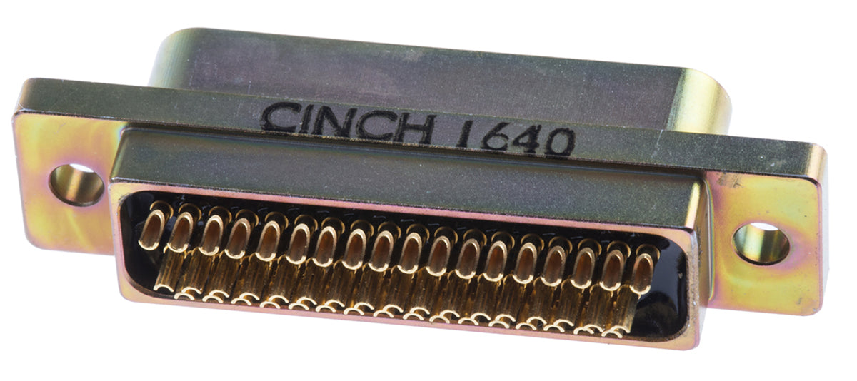 TieDex UK 51 Way Straight Panel Mount D-Sub Connector Female