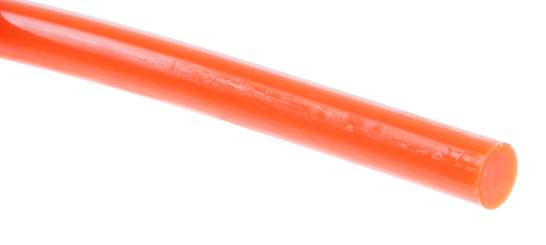 TieDex UK 30 m 6.3 mm diameter Orange Round Polyurethane Belt for use with 38 mm minimum pulley diameter