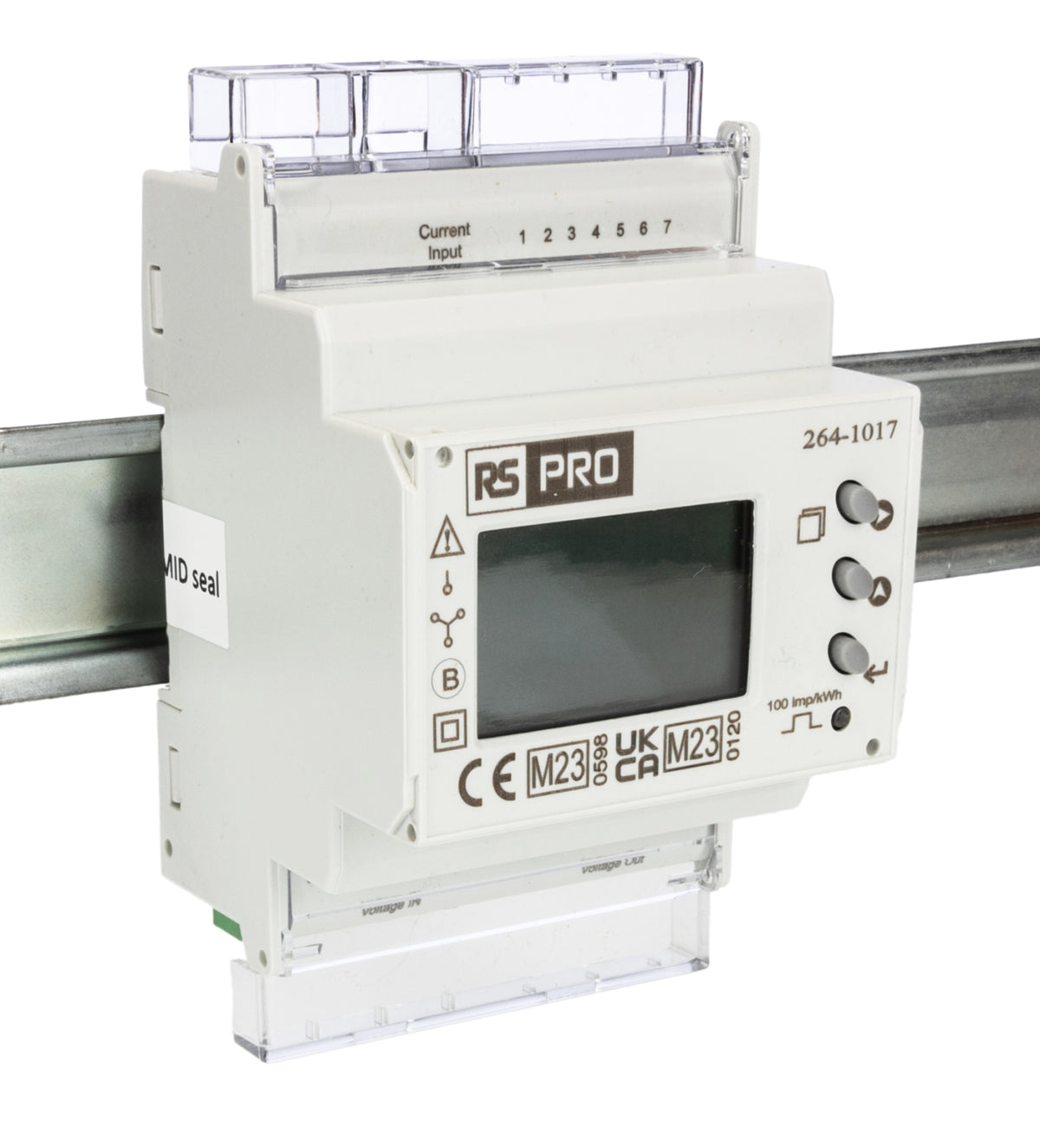 TieDex UK 3 Phase, Type Energy Meter LCD Energy Meter