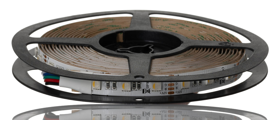 TieDex UK 24V dc RGB LED Strip, 4000K Colour Temp, 5 m Length