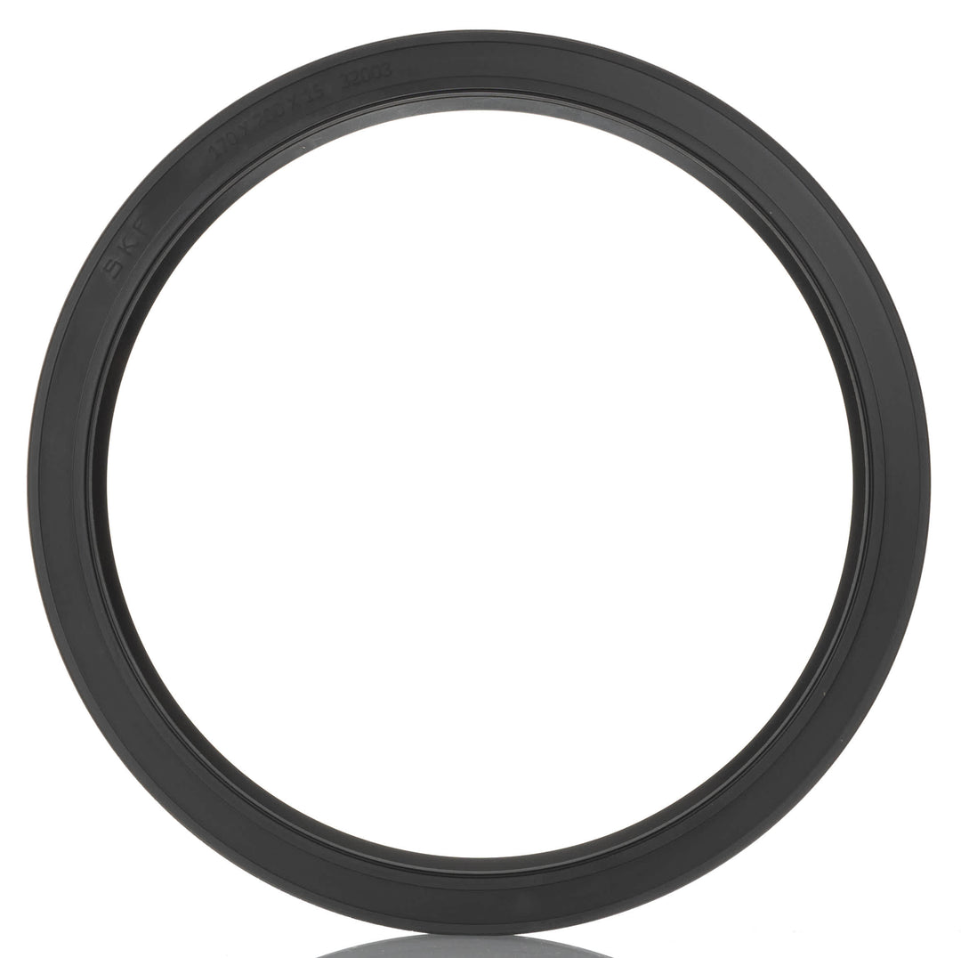 SKF Nitrile Rubber (NBR) Seal, 170 mm ID, 200 mm OD, 15 mm_170X200X15 HMS5 RG