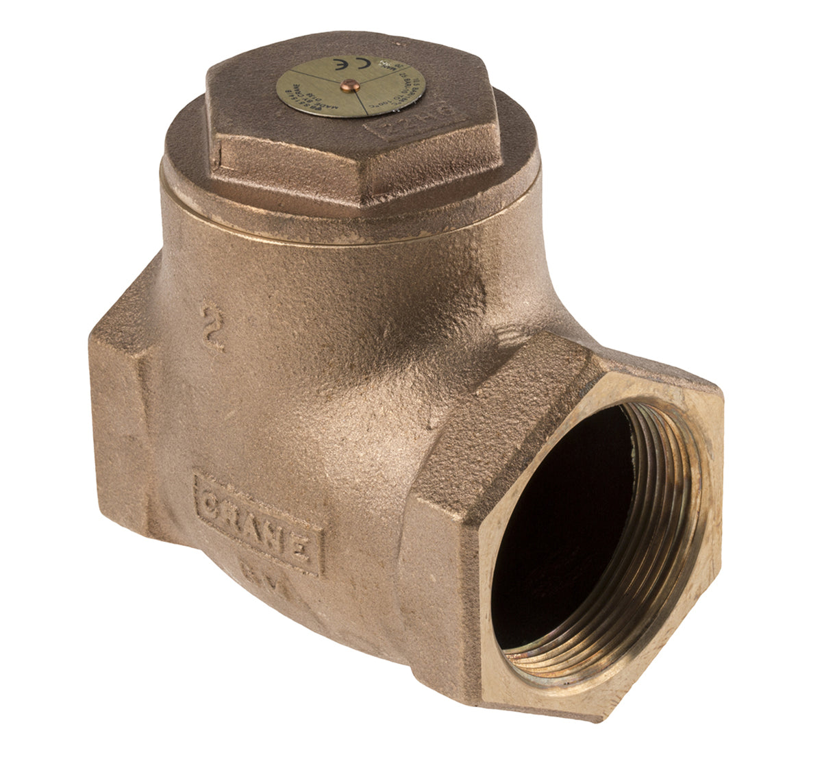TieDex UK Bronze Threaded Threaded R Single Check Valve 2 in, 25 bar