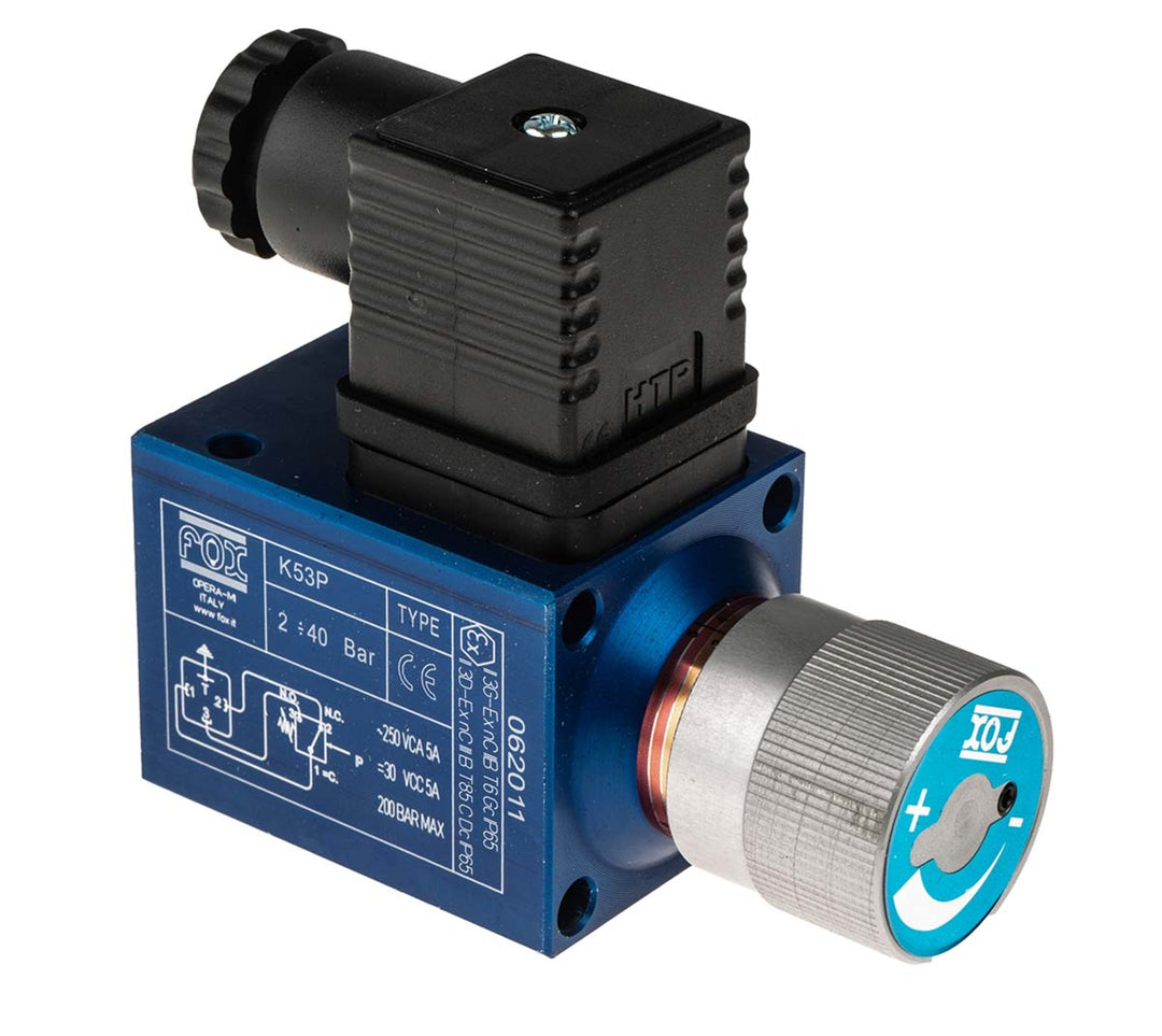 TieDex UK Pressure Switch NC 2 bar to 40 bar