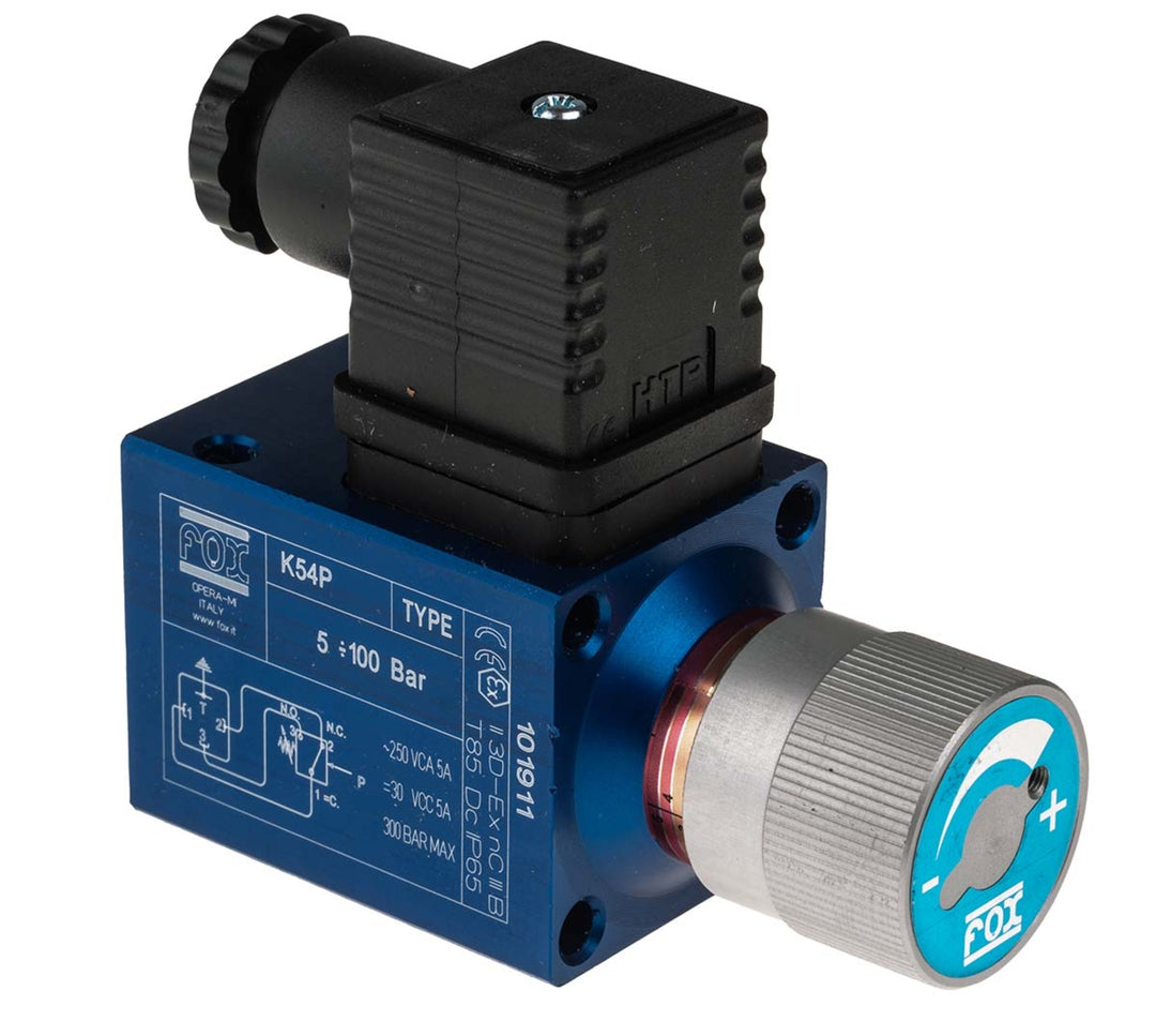 TieDex UK Pressure Switch NC 5 bar to 100 bar