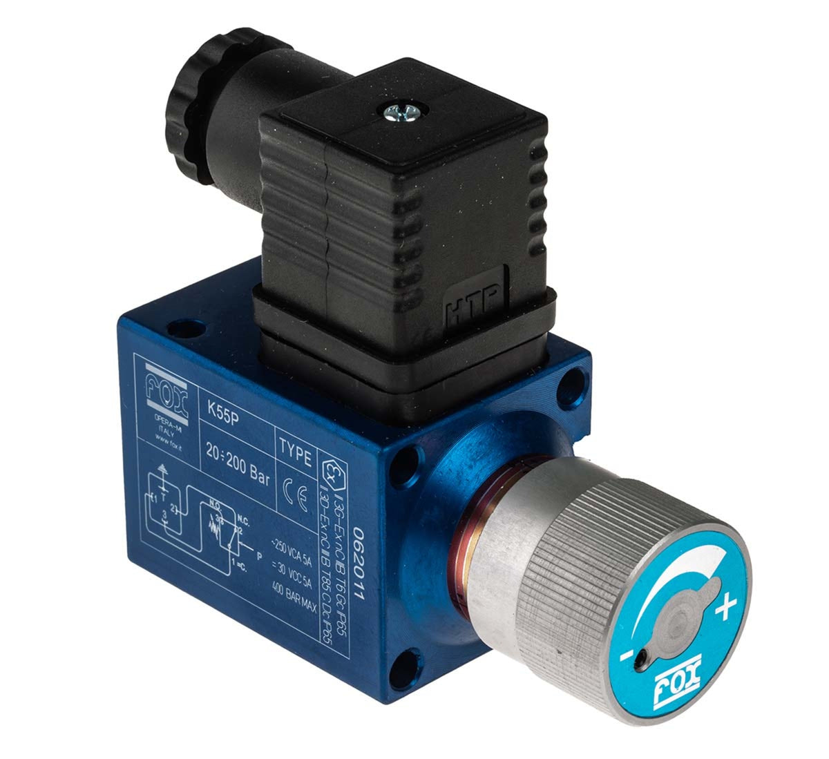 TieDex UK Pressure Switch NC 20 bar to 200 bar