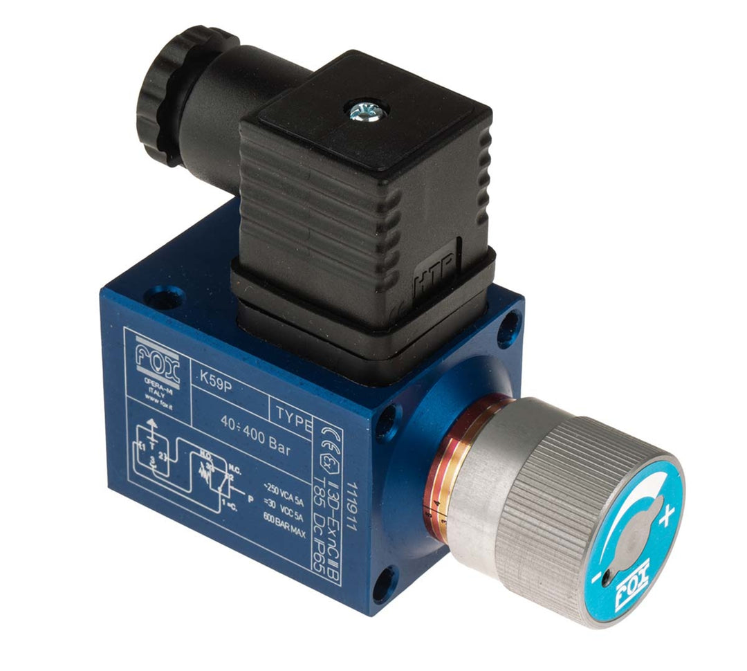 TieDex UK Pressure Switch NC 50 bar to 400 bar