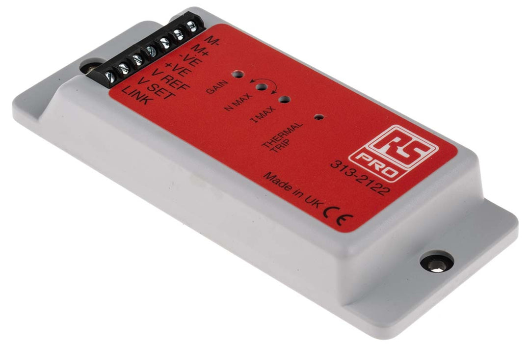 TieDex UK, 10V, 35 V, 1 Phase, 2.2A DC Motor Controller, Potentiometer Function