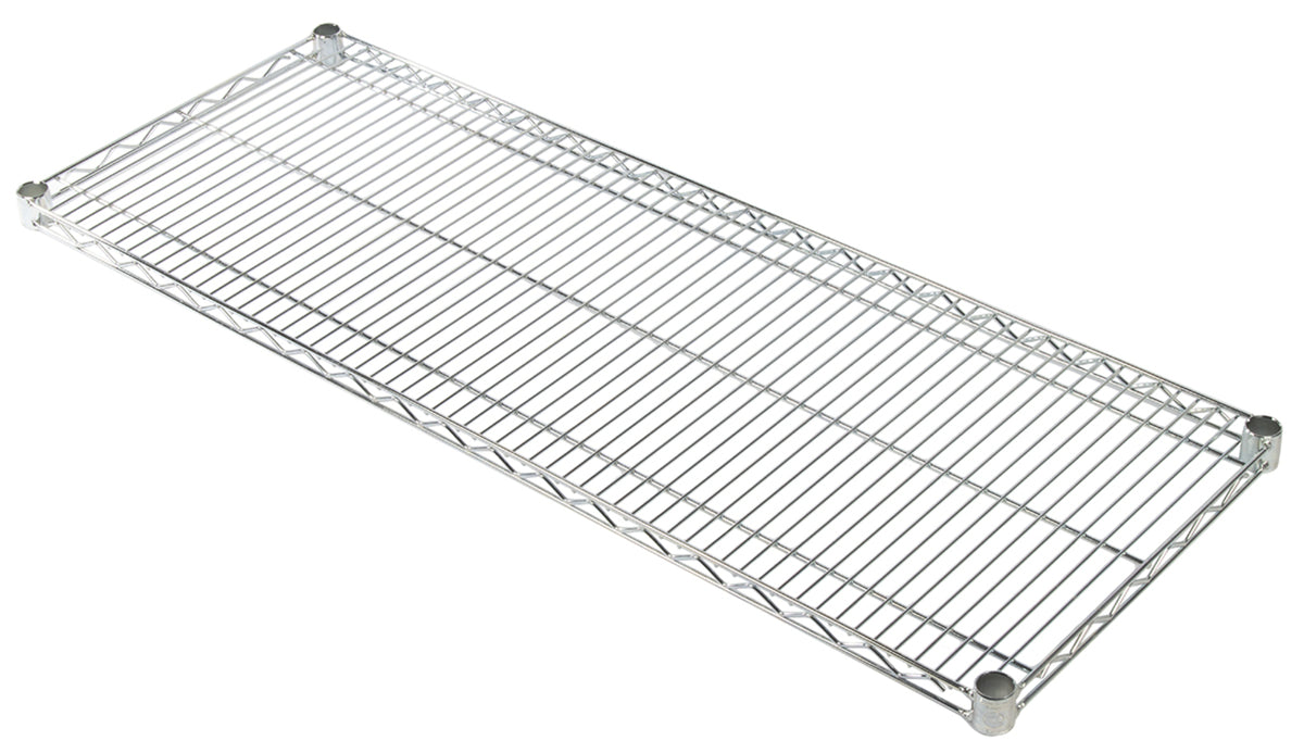 TieDex UK Steel Silver Wire Shelf x 460mm