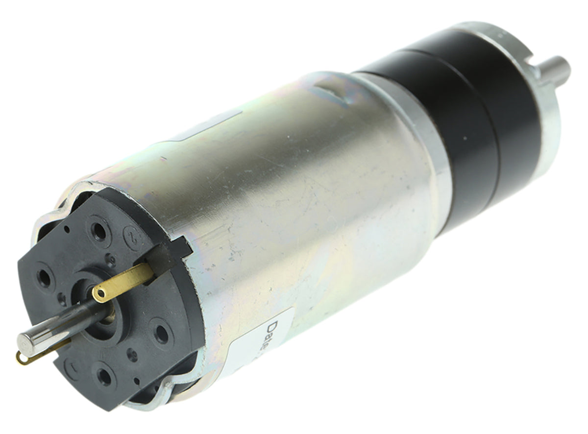 TieDex UK Brushed Geared DC Geared Motor, 13.2 W, 24V dc, 2.25 Nm, 331rpm, 6 mm Shaft Diameter