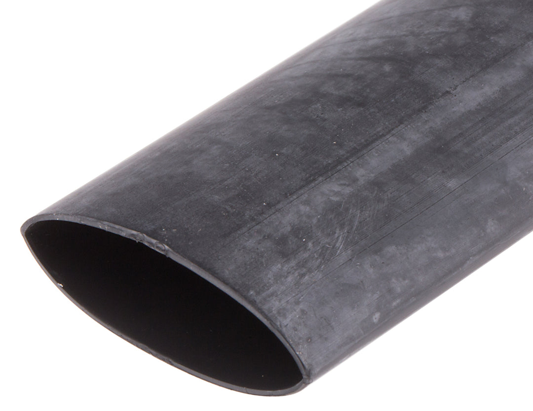 TieDex UK Halogen Free Heat Shrink Tubing, Black 25.4 mm Sleeve Dia. x 300mm Length 2:1 Ratio