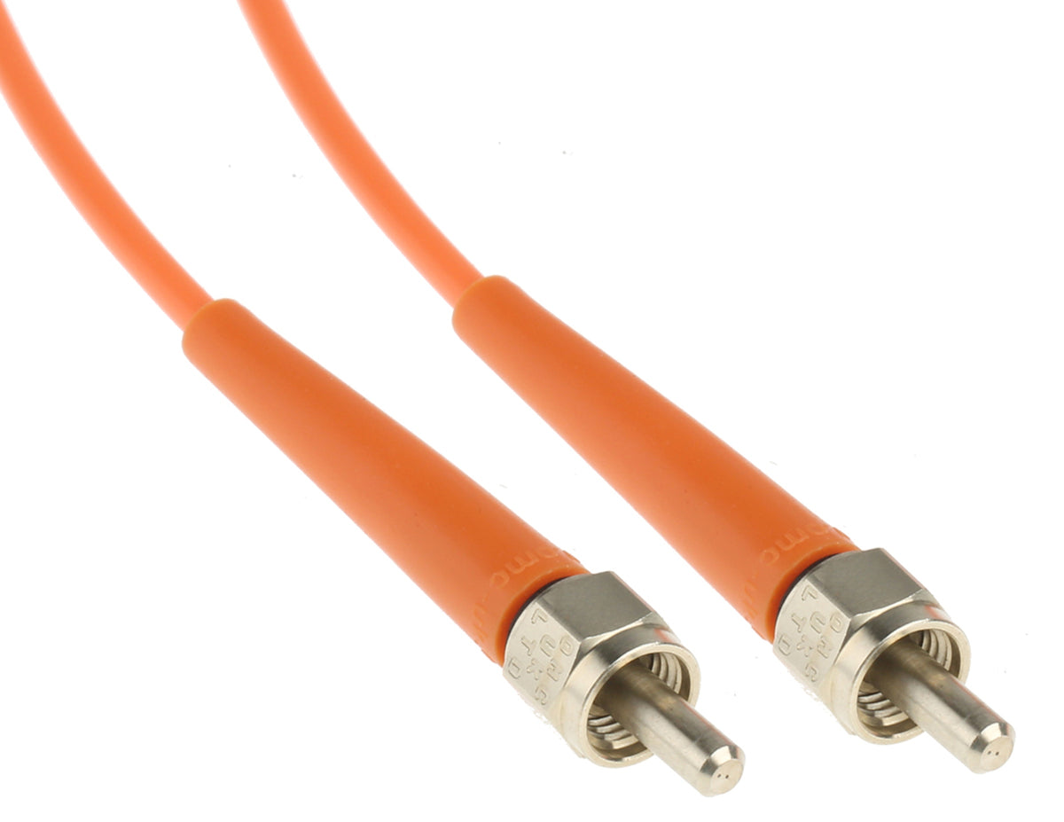 TieDex UK Multimode Multimode Fibre Optic Cable, 200 μm Polyvinyl Chloride Flame Retardant, 10 m