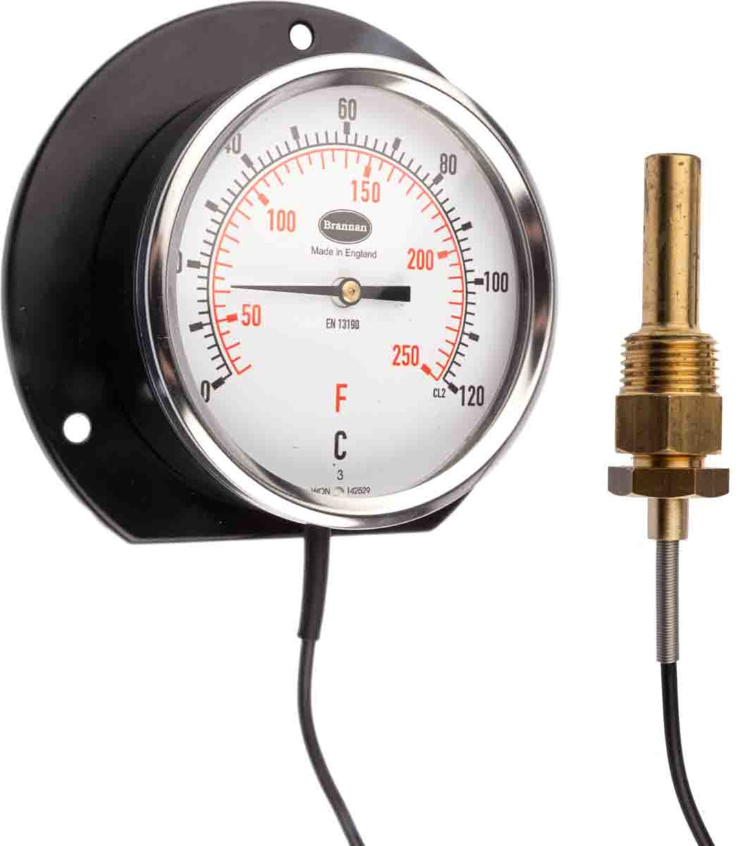 TieDex UK Dial Thermometer 120 °C