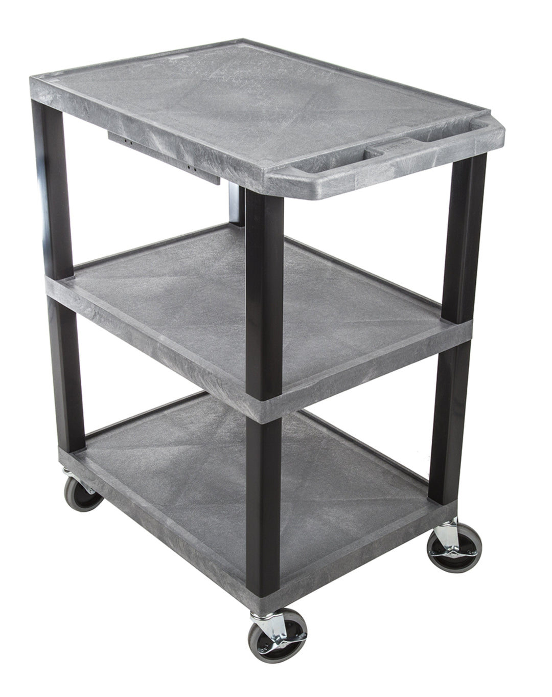 TieDex UK 3 Polyethylene Castor Trolley, 670 mm, 150 kg Load, 460 mm