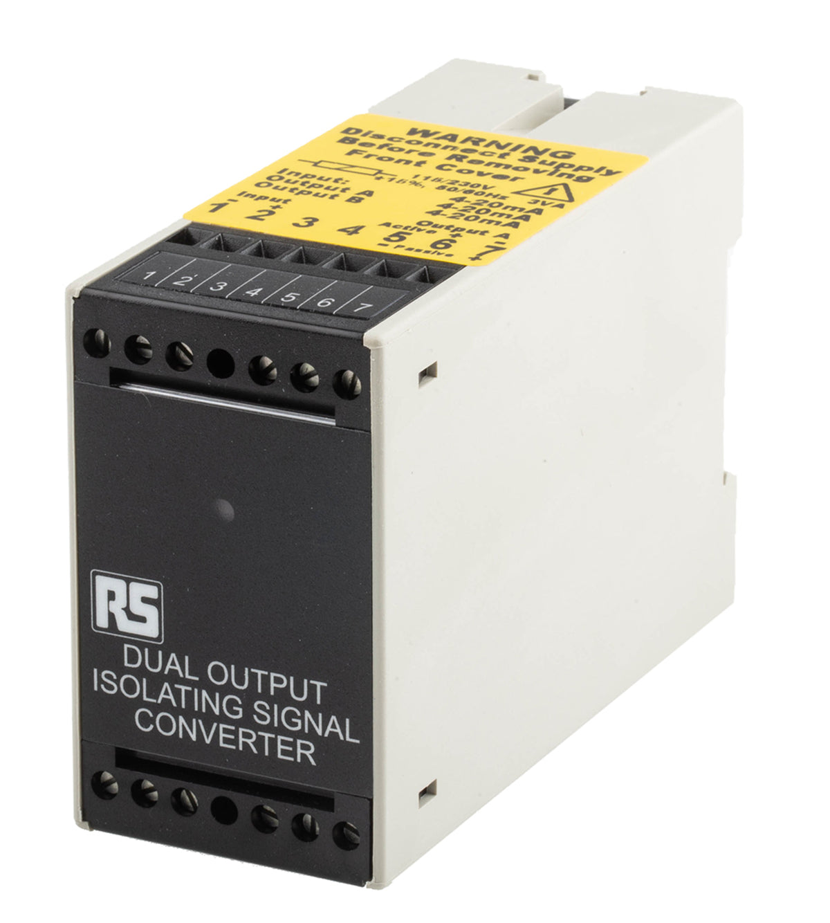 TieDex UK Signal Conditioner, Current Input, Current Output, 115V ac, 230 V ac Supply