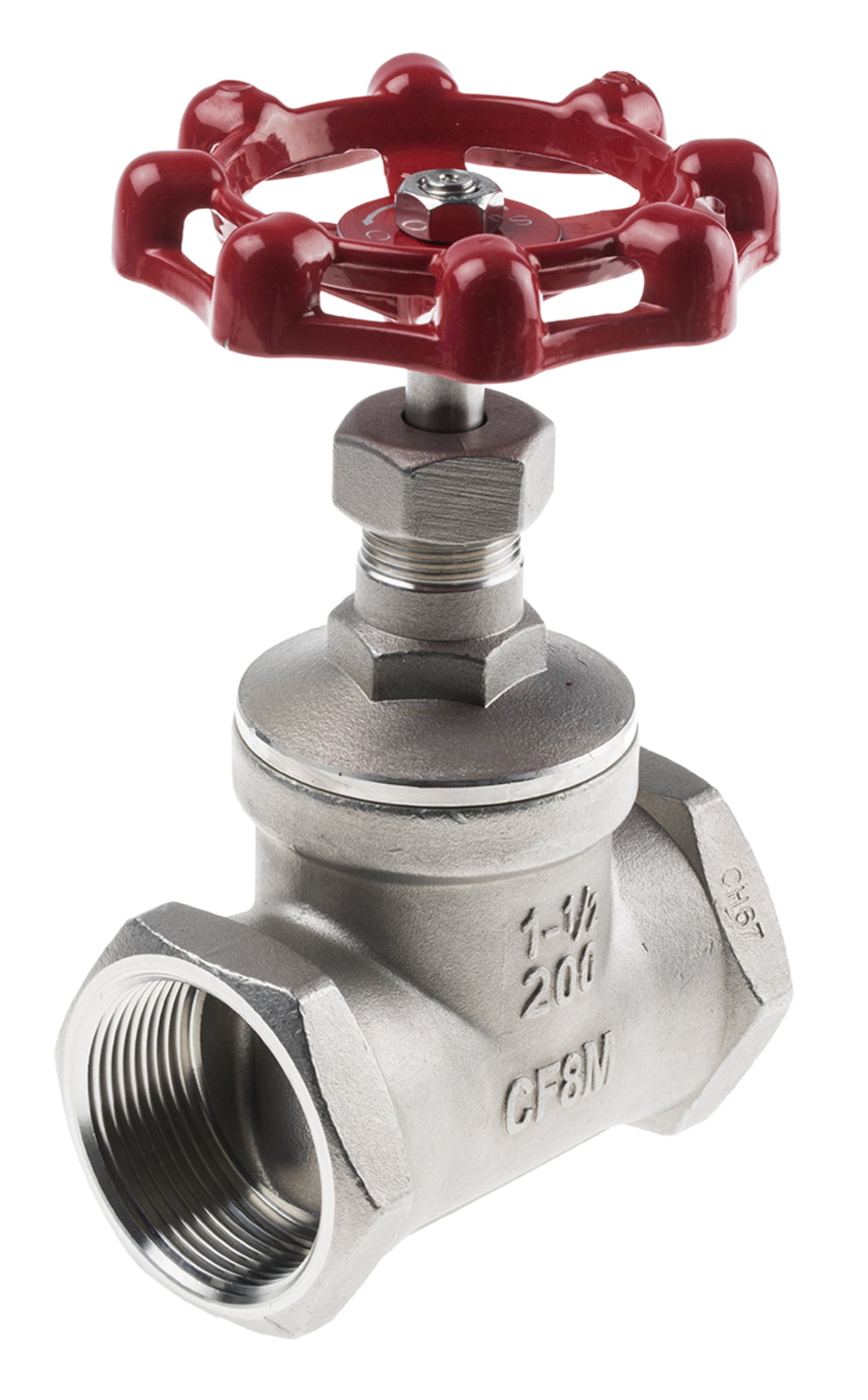 TieDex UK Stainless Steel Globe Valve, Threaded 32 bar