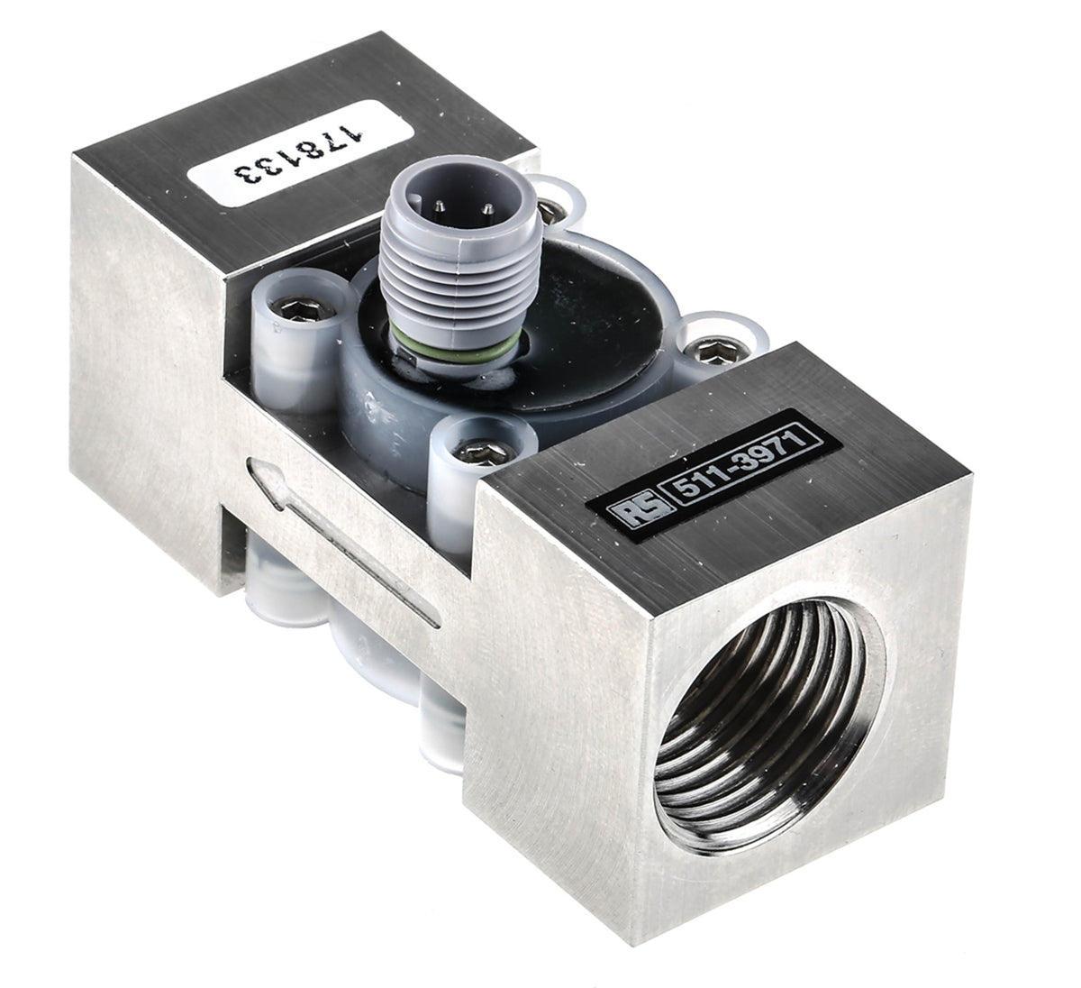 TieDex UK Flow Meter 0.3L/min to 10L/min, 1/2 BSP, 1/4 BSP, BSP