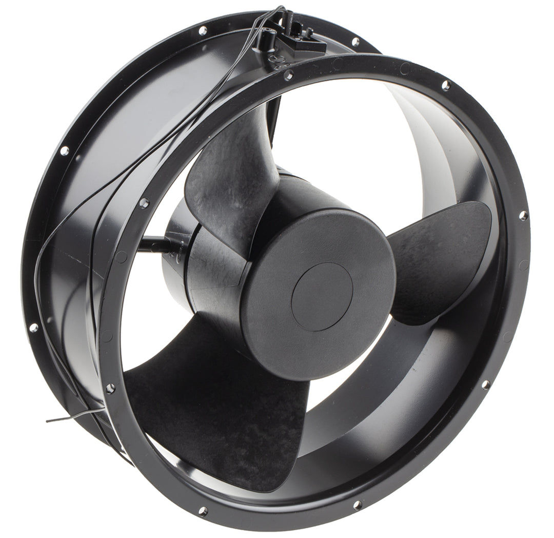 TieDex UK Axial Fan, 115V ac, 929.3 m³/h, 33 W, 290 mA Max, IP44 254 mm, 254mm, 88.9 mm