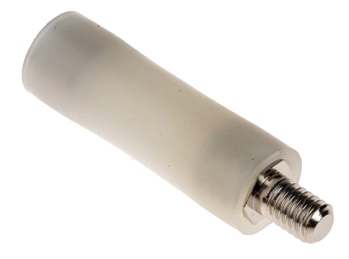 TieDex UK M4 Standoff, 25 mm Body, 6 mm Stud, Polyamide 66