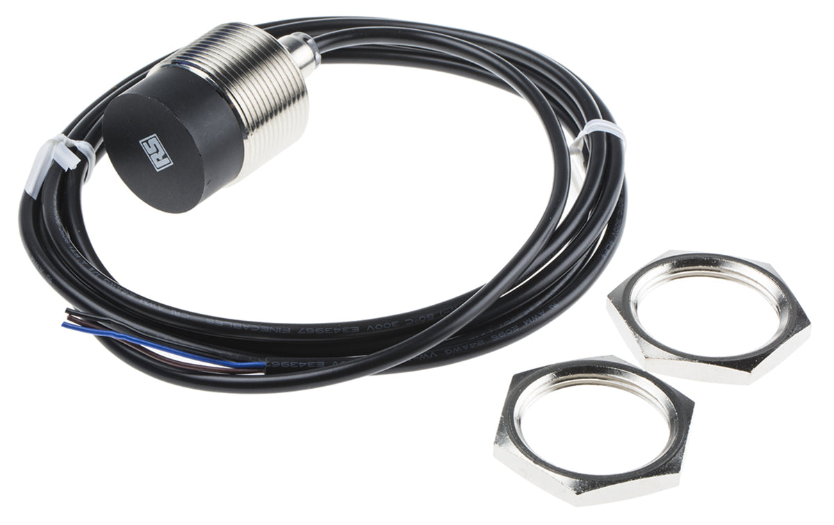 TieDex UK Threaded Barrel Inductive Proximity Sensor, M30 x 1.5 NPN 30V 15 mm 30 V dc 200mA