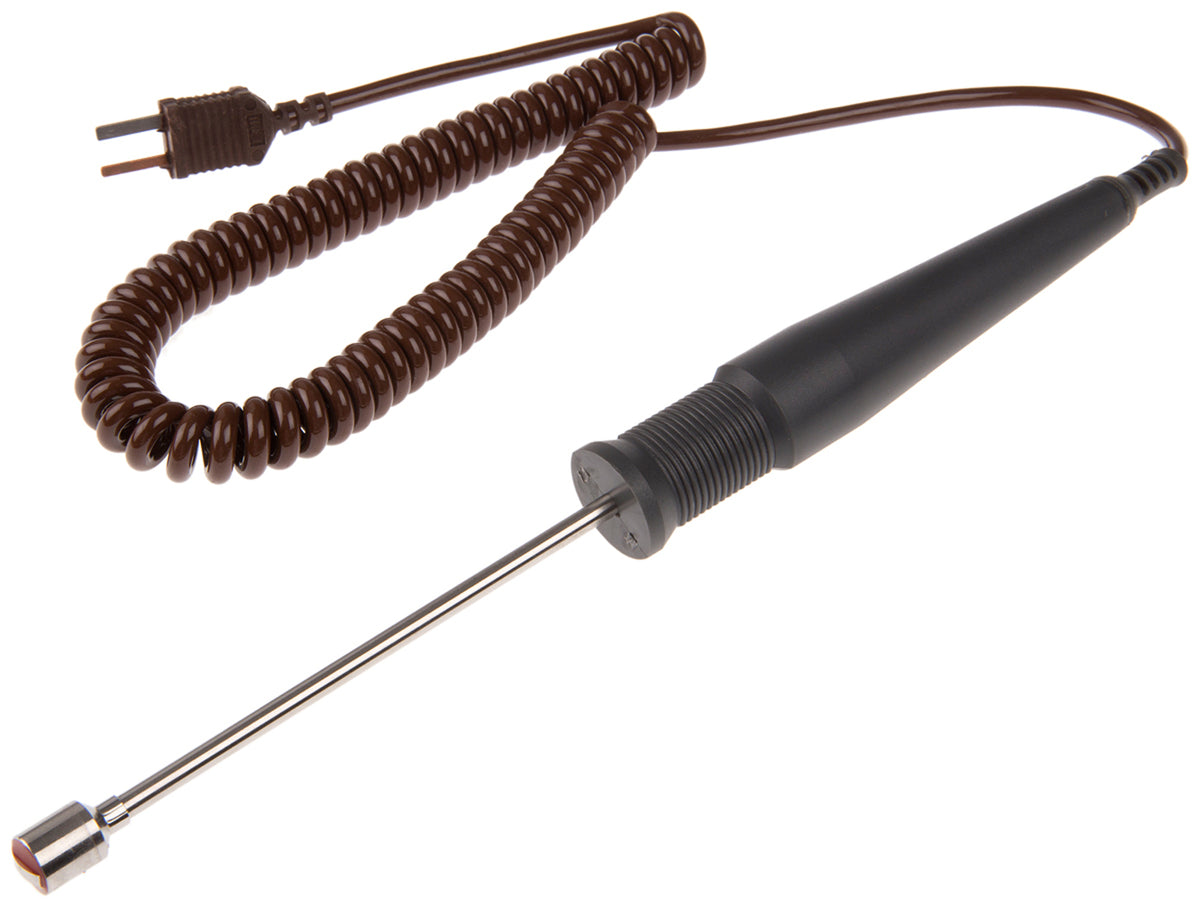 TieDex UK Immersion, Surface Temperature Probe, 110 mm Length, 10 mm Diameter, 250 °C Max, SYSCAL