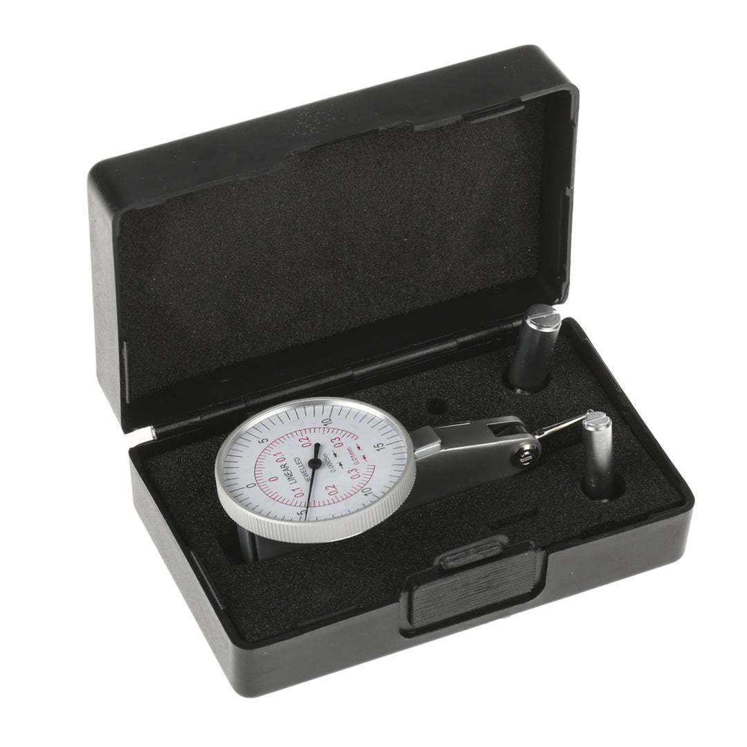TieDex UK Imperial &amp; Metric DTI Gauge, 0.8 mm Max. Measurement, 0.01 mm Resolution, ±0.008 mm Accuracy