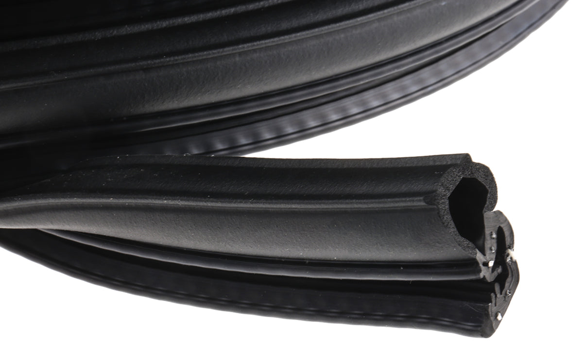 TieDex UK Black Ethylene Propylene Diene Monomer Edging Strip, 20 m