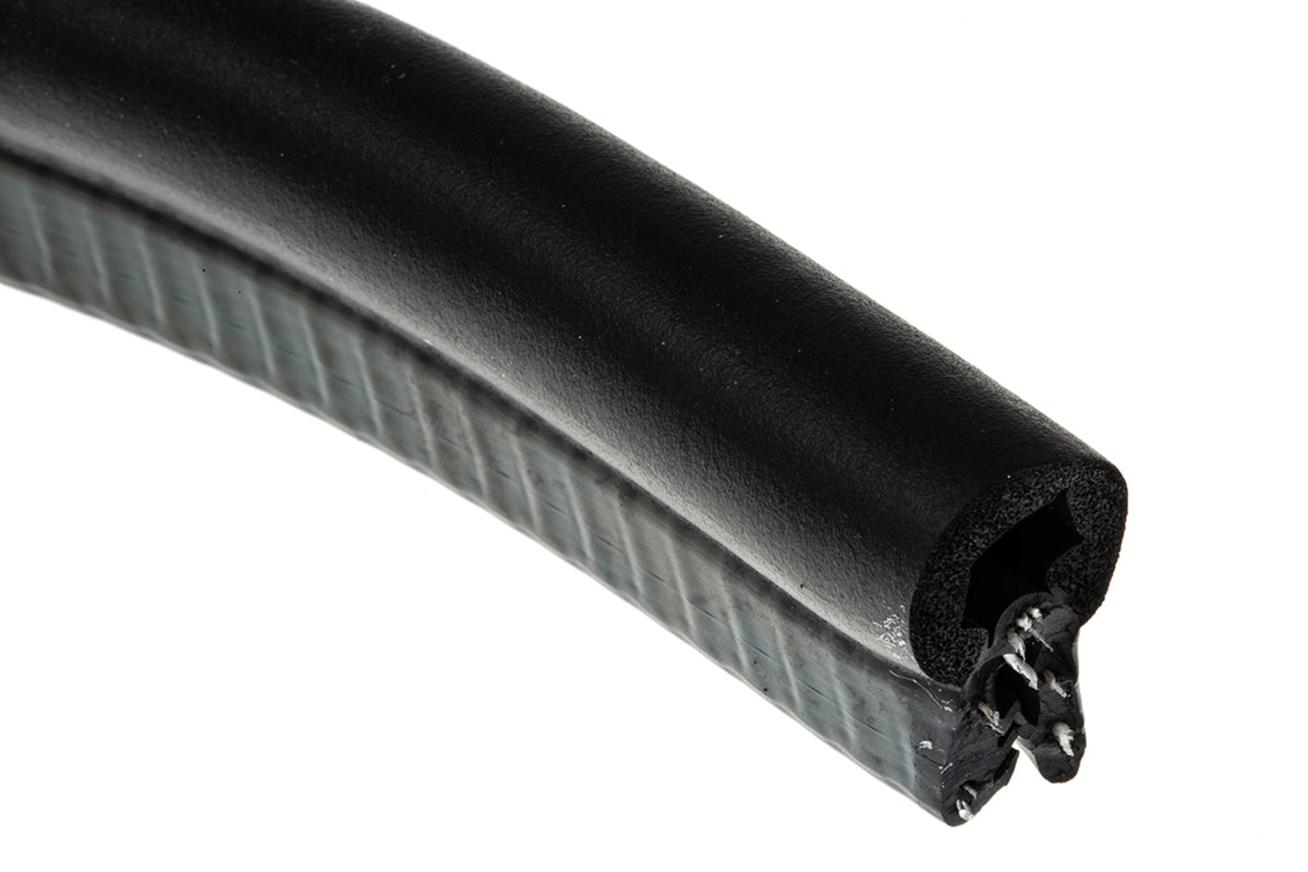 TieDex UK Black Ethylene Propylene Diene Monomer Edging Strip, 20 m