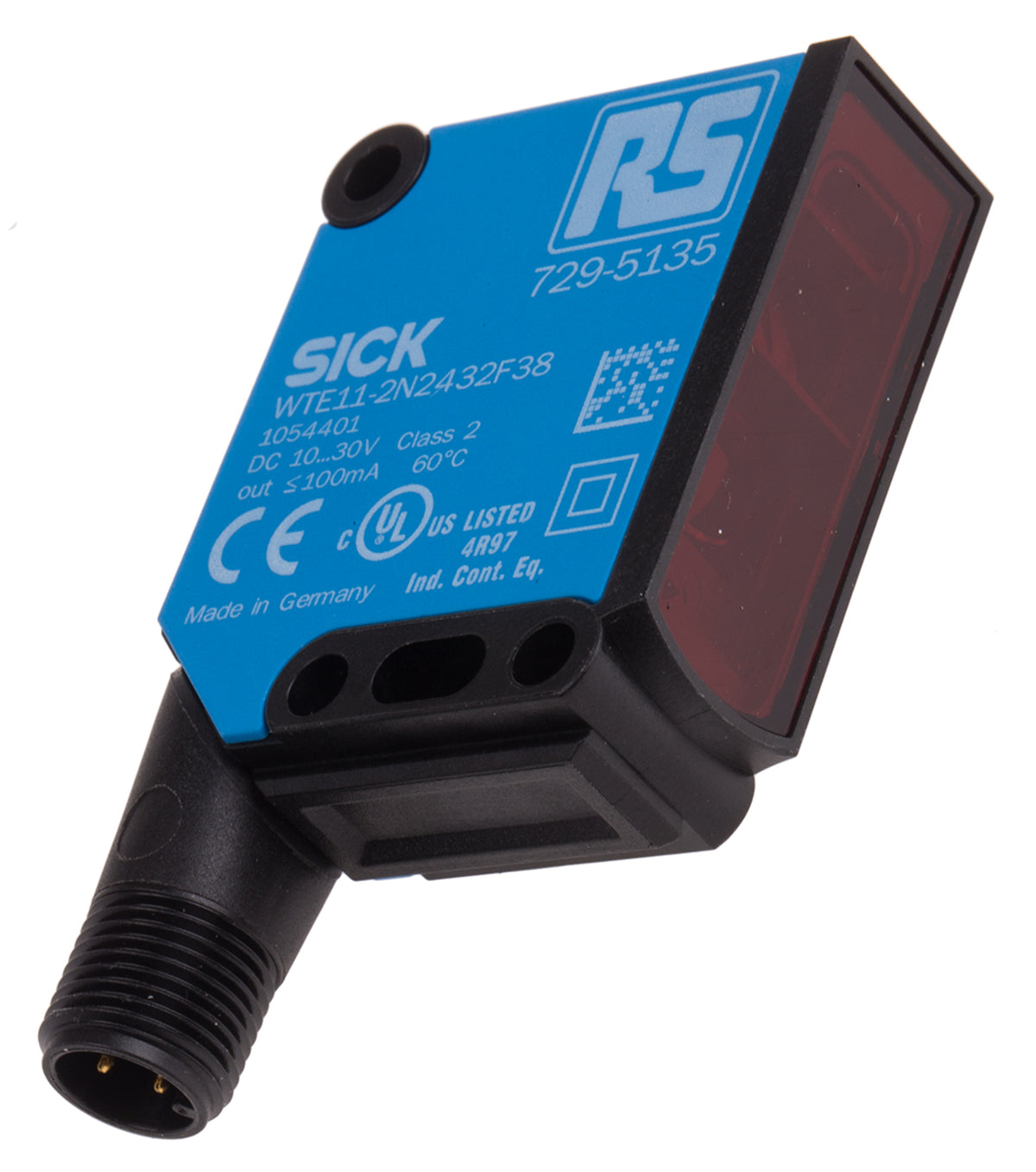 TieDex UK Diffuse Photoelectric Sensor, Block Sensor, 40 mm → 1 m, NPN, IP67