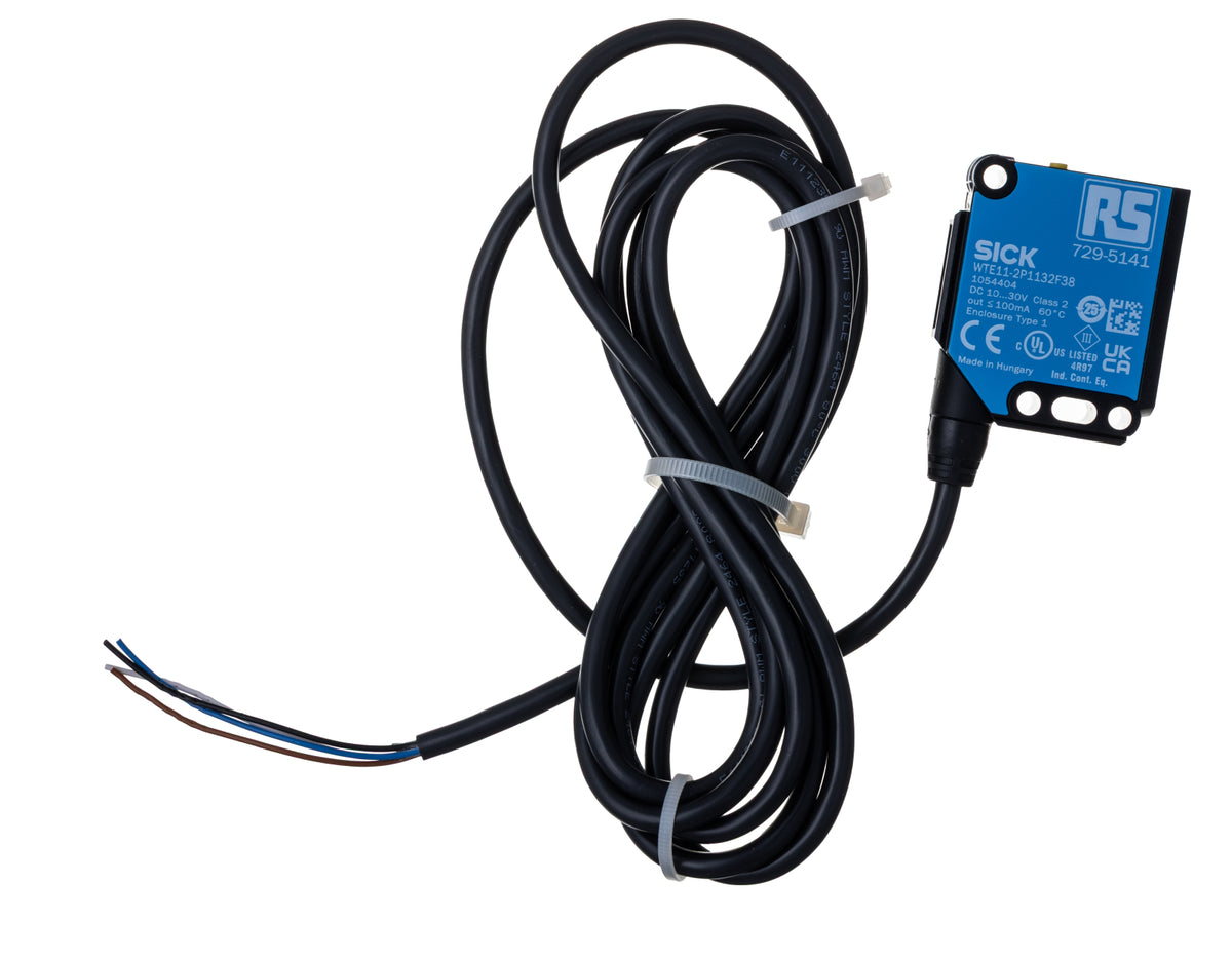 TieDex UK Diffuse Photoelectric Sensor, Block Sensor, 40 mm → 1 m, PNP, IP67