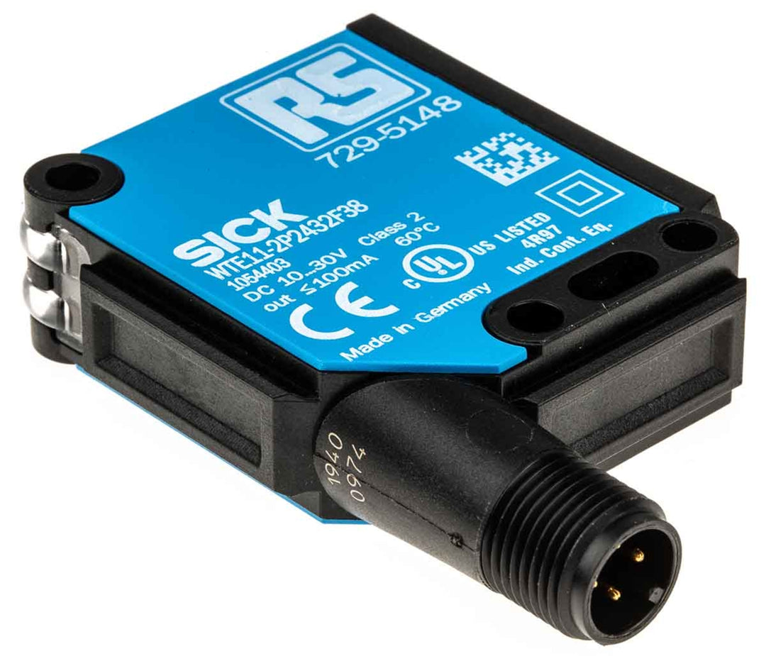 TieDex UK Diffuse Photoelectric Sensor, Block Sensor, 40 mm → 1 m, PNP, IP67