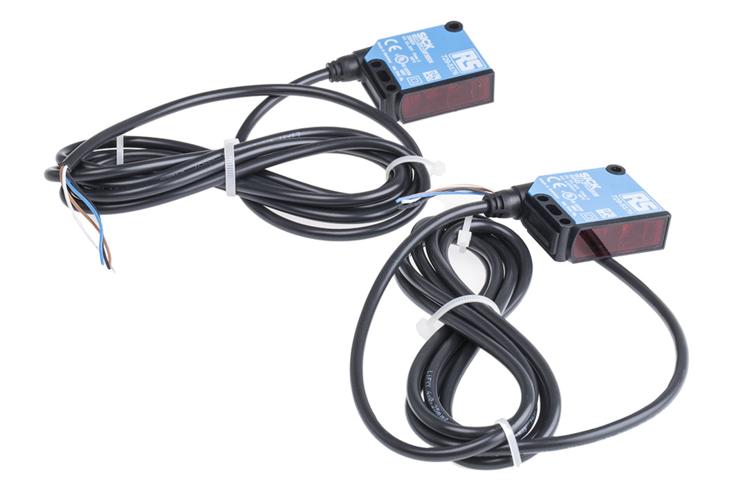 TieDex UK Through Beam Photoelectric Sensor, Block Sensor, 20 m, PNP, IP67