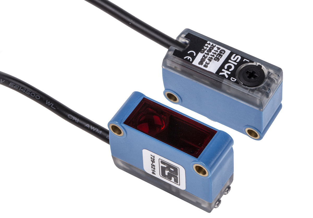 TieDex UK Through Beam Receiver Photoelectric Sensor, Block Sensor, 15 m, PNP, IP67