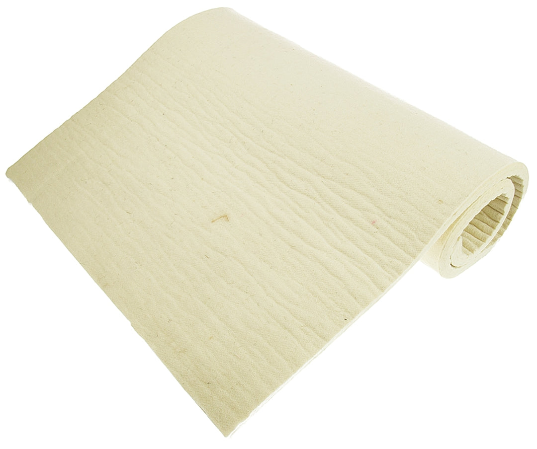 TieDex UK Viscose, Wool Felt Sheet, 1 m x 500mm x 12.5 mm