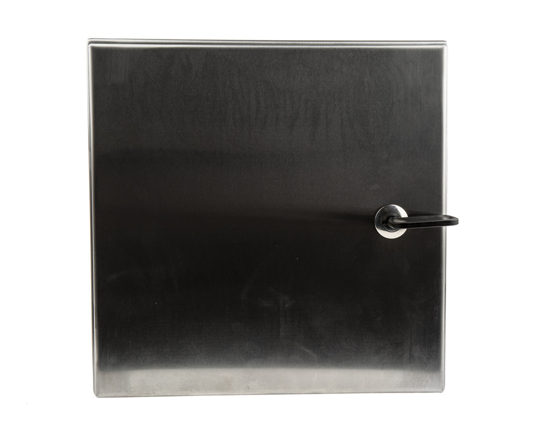 TieDex UK 304 Stainless Steel Wall Box, IP66, 300 mm x 300 mm x 200 mm