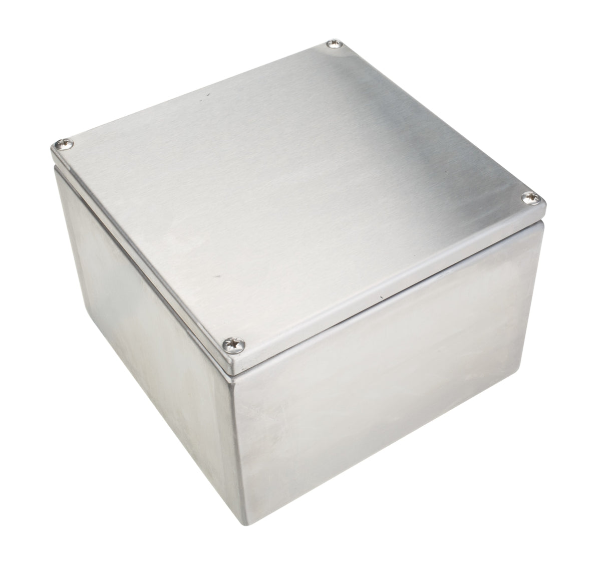 TieDex UK Unpainted Stainless Steel Terminal Box, IP66, 175 mm, 175mm 120 mm