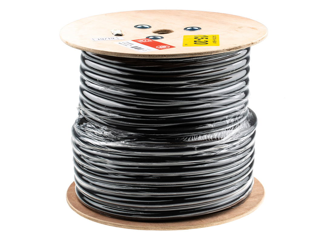 TieDex UK 3 Core Power Cable, Black 4mm² 60 °C, 50 m CPE