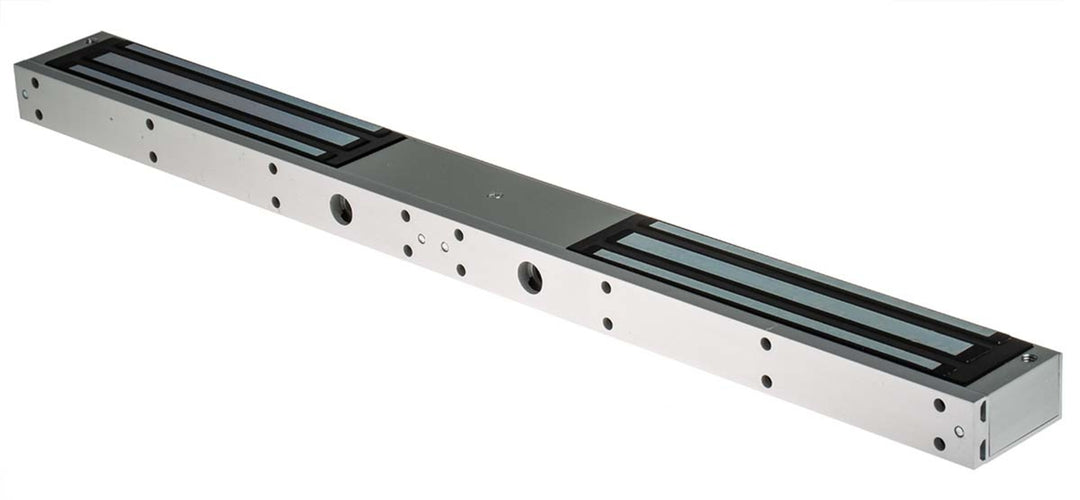 TieDex UK Double Door Access Control Door Magnet, 600 lb Holding Force 24V dc