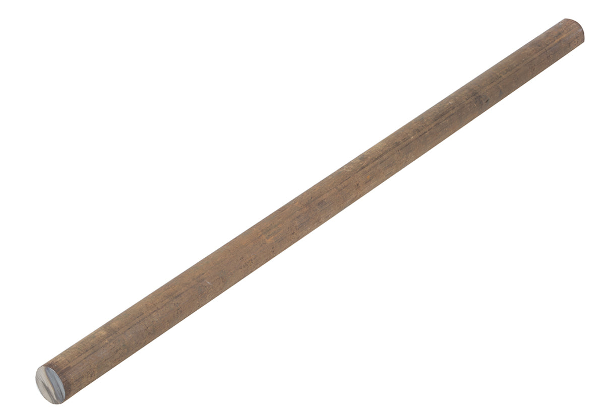 TieDex UK 40 mm Diameter Metal Rod, 1 m L