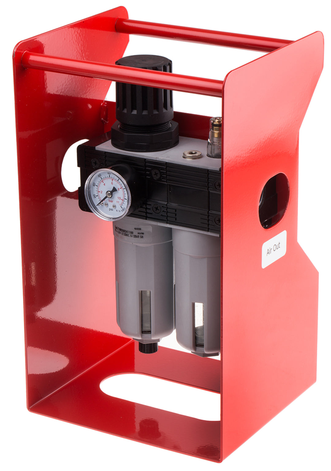 TieDex UK G 1/2 FRL, 20 μm Filtration Size Integrated Pressure Gauge