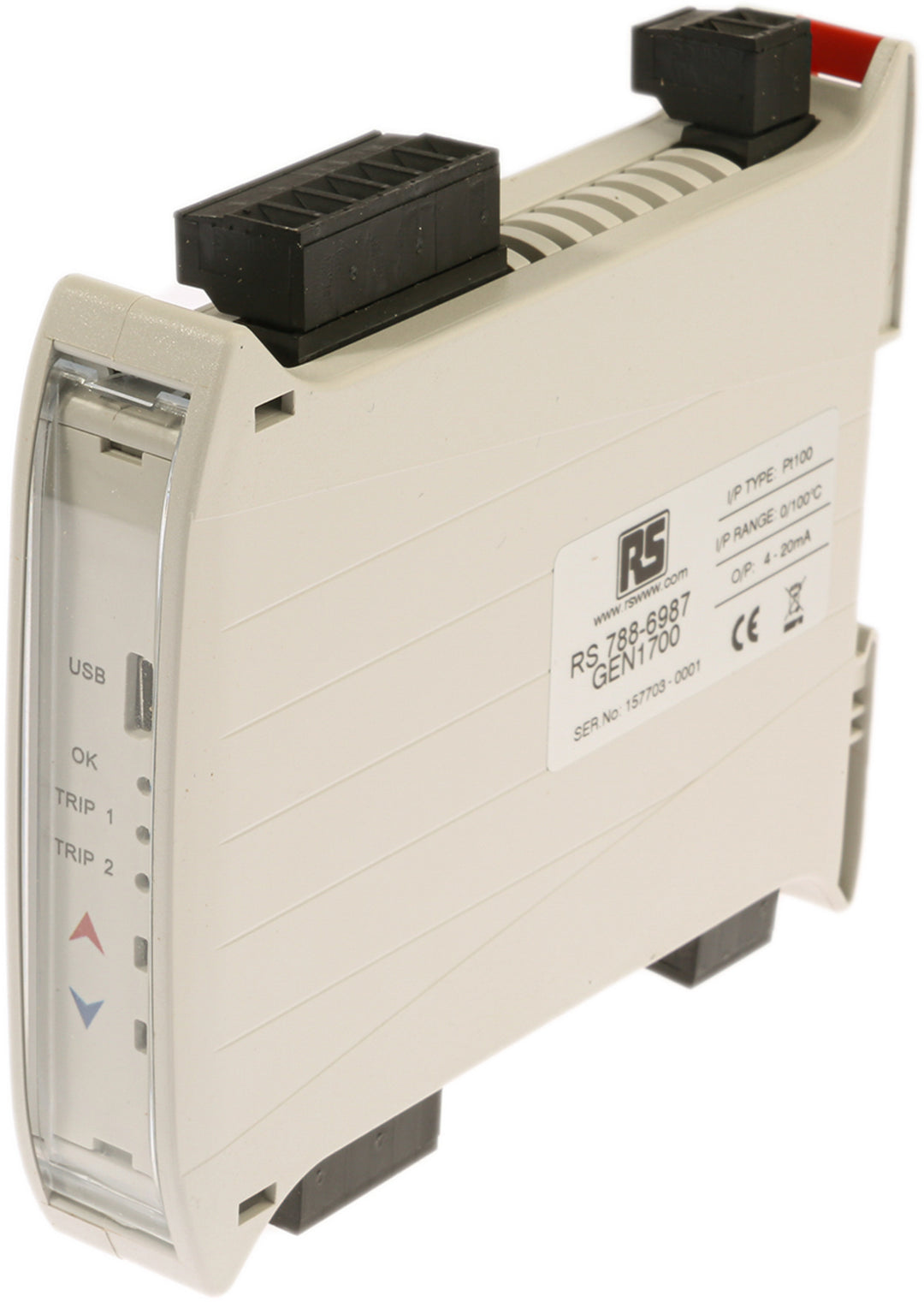 TieDex UK Signal Conditioner, Universal Input, Relay, Voltage, Current Output, 20 V ac, 240 V ac, 20V dc, 240 V dc Supply