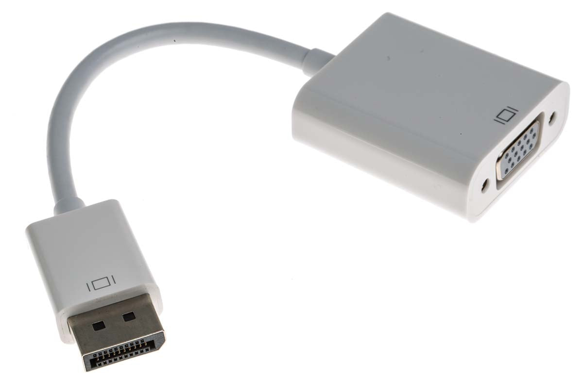 TieDex UK DisplayPort to Male to VGA Female Adapter
